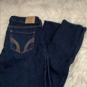 Hollister skinny dark wash jeans
